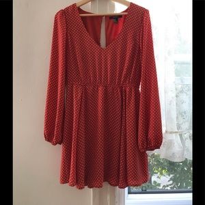 forever 21 red dress